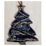 Rowe Pottery Works Tree Ornament