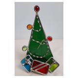 Stained Glass Christmas Tree Figure