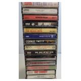 Music Cassette Tapes & Cassette Tape Holder