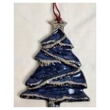 Rowe Pottery Works Tree Ornament