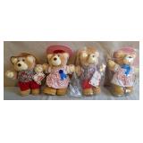 Furskin Happy Holiday Bears from Wendy