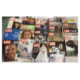 Past issues of LIFE magazine