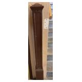 2 Metal End Posts
