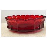 Vtg Fostoria Liberty Coin Candy Dish