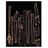 Long necklaces