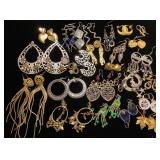 Large dangle style earrings