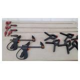Tool Shop, Bar Clamps 48" & Squeeze Clamps