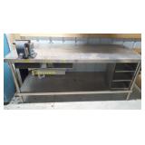 Work Table With 6" Walton Vice
