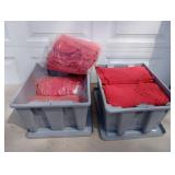 2- Totes Of New Shop Towels