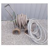 Garden Hose Reel & Garden Hoses