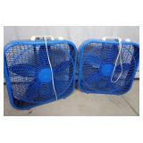 Lasko 3-Speed Box Fans (Blue)