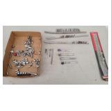 Mixed 1/4" Drive Sockets, Ratchets & More