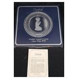 Goebel Crystal Plate