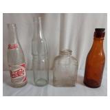 Vintage Honey Bottle, Pepsi-Cola & Scarbro &