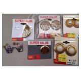 Pierced Earrings, Origami Bird Earrings