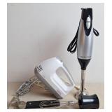 Immersion Blender & Hand Mixer