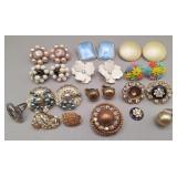 Vintage Costume Earrings