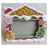 Gingerbread House Christmas Frame