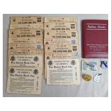 War Ration Books & Ration Book Holder