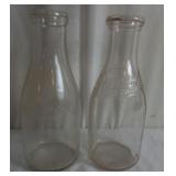 Banquet Dairy Glass Milk Bottle & Clear Milk