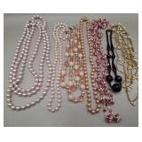 Pearl Look & Beaded Necklaces