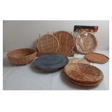 Japanese Wooden Push Lid, Paper Plate Holders