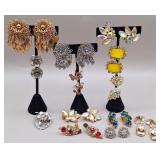 Costume Earrings, Clip & Screwback