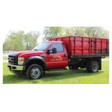 2008 Ford F-550 Truck w/Grain Bed, V-8 Diesel