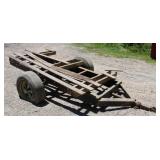 Single Axle Homemade Trailer, 'Wonky'