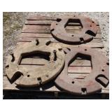 3 International Rear Wheel Weights