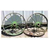 2 Steel Spoke Wheels