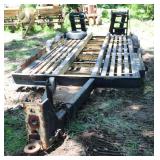 Flatbed Trailer w/Ramps, 15 Foot by 7 Foot