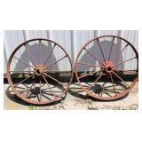 2 Steel Spoke Wheels