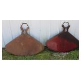 2 International Farmall Steel Fenders