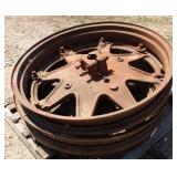 2 Steel Rear Tractor Split Rims