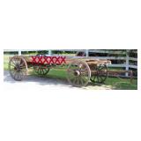 Horse-Drawn Wood Spoke Wheel Running Gear