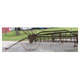 John Deere 4-Bar Hay Rake w/Steel Wheels