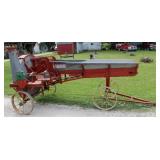 Case M-14 Ensilage Cutter On Steel Spoke Wheels