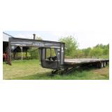 Trailman Load-Eez Gooseneck 32' w/12' Hydr. Dove