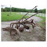 International 2-16 Hand-Trip Plow w/Steel Wheels