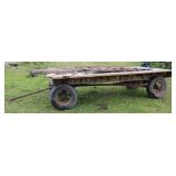 Flatbed Wagon w/End Rack