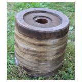 Wood & Steel Belt Pulley