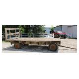 Flatbed Hay Wagon