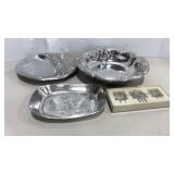 Wilton & Other Heavy Aluminum Serving Pieces