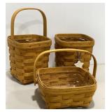 Longaberger Berry & Spoon Baskets