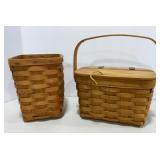 Longaberger Tall Spoon & Purse Baskets