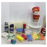 Plastic Food Storage, Cake plates, insulated cups