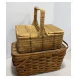 Vtg Picnic Baskets