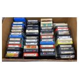 (48) Vtg 8-track Tapes