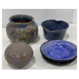 Student Pottery Pieces